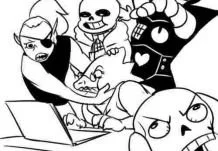 Sans Ausmalbilder 52