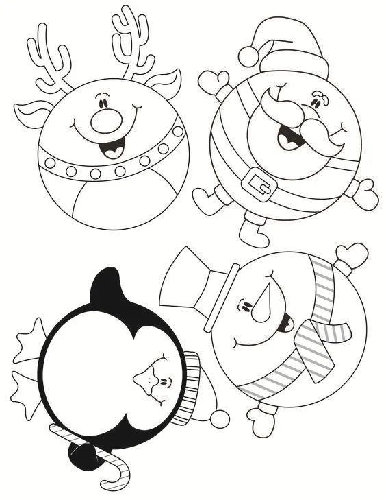 Desenhos de Santa Claus Para Colorir 141
