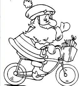 Desenhos de Santa Claus Para Colorir 23