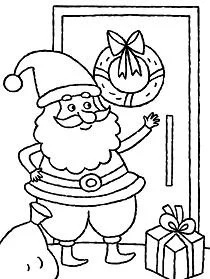 Desenhos de Santa Claus Para Colorir 43