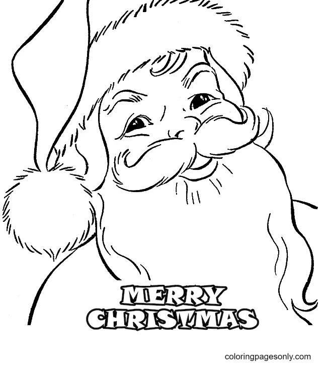 Desenhos de Santa Claus Para Colorir 5