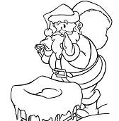 Desenhos de Santa Claus Para Colorir 63