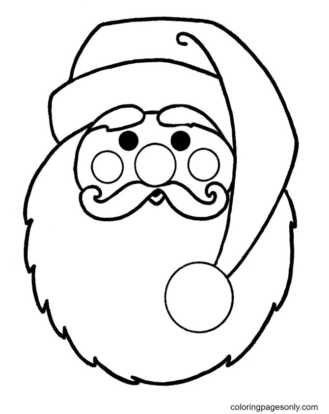 Desenhos de Santa Claus Para Colorir 82