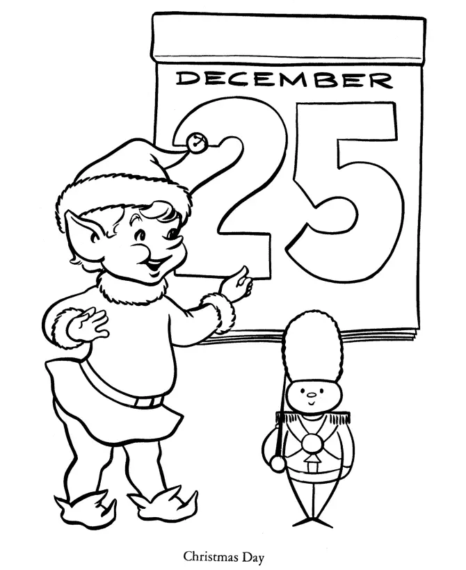 Desenhos de Santa Para Colorir 127