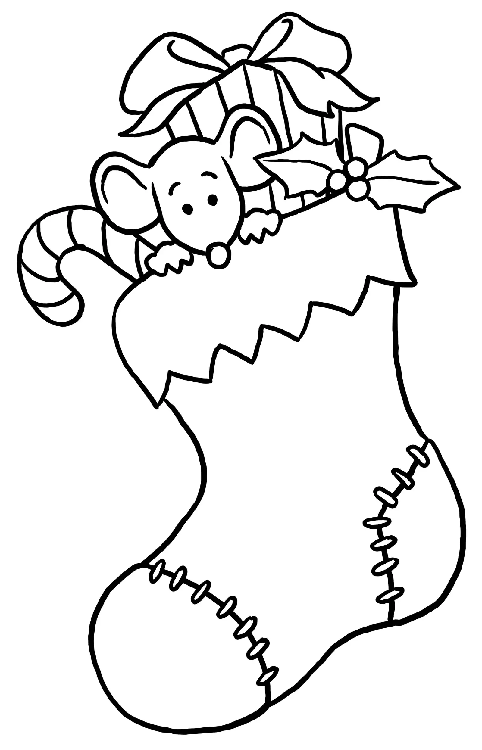 Desenhos de Santa Para Colorir 31