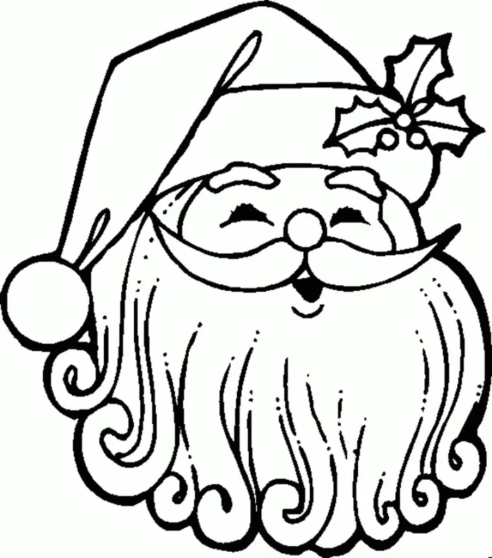 Desenhos de Santa Para Colorir 62
