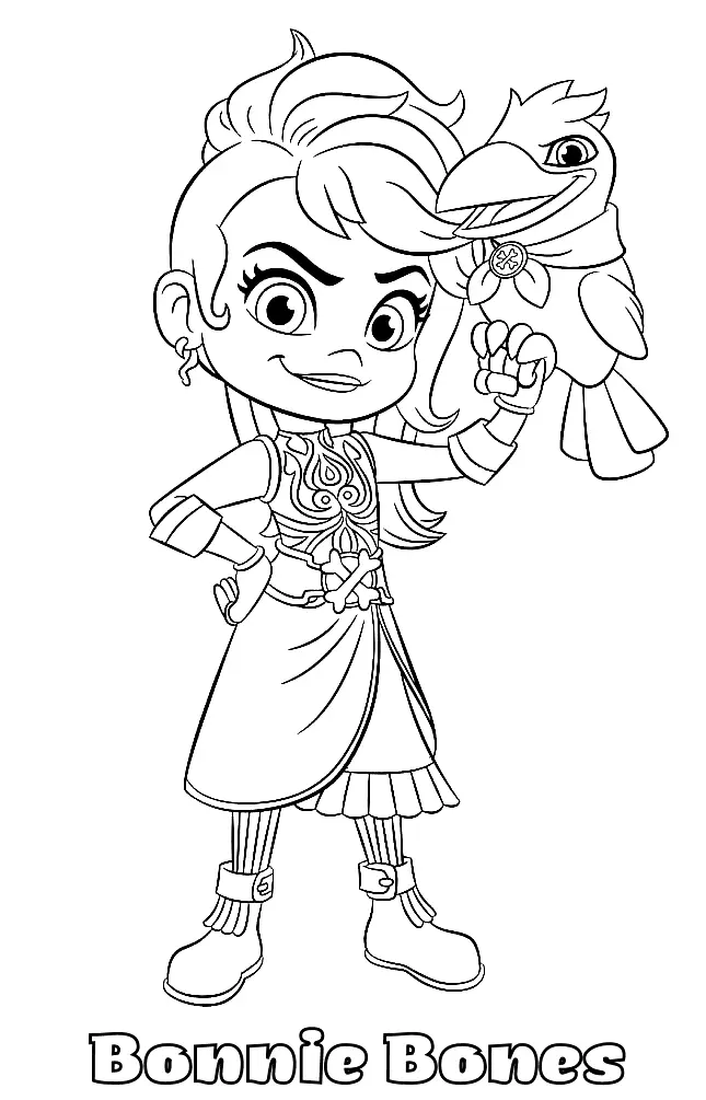 Santiago of the Seas Coloring Pages 15