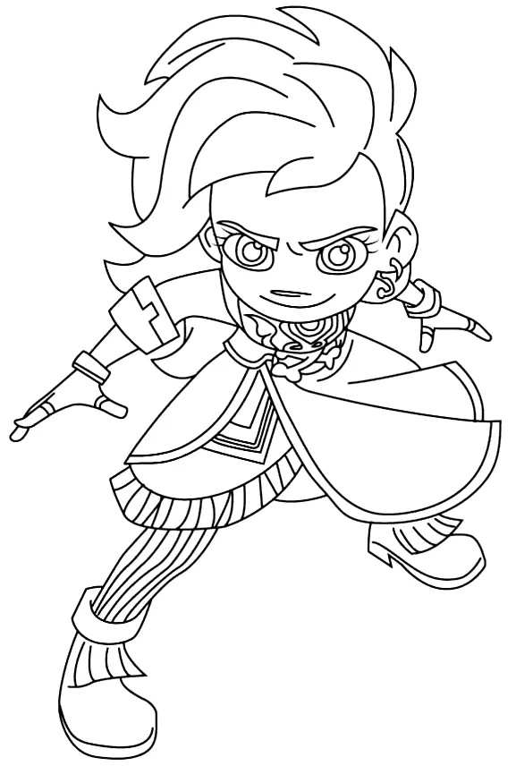 Santiago of the Seas Coloring Pages 16