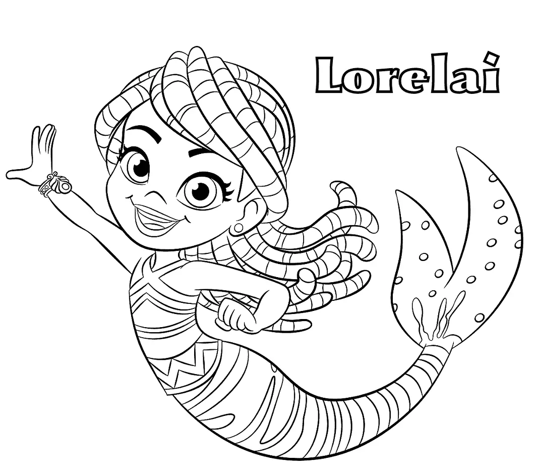 Santiago of the Seas Coloring Pages 5