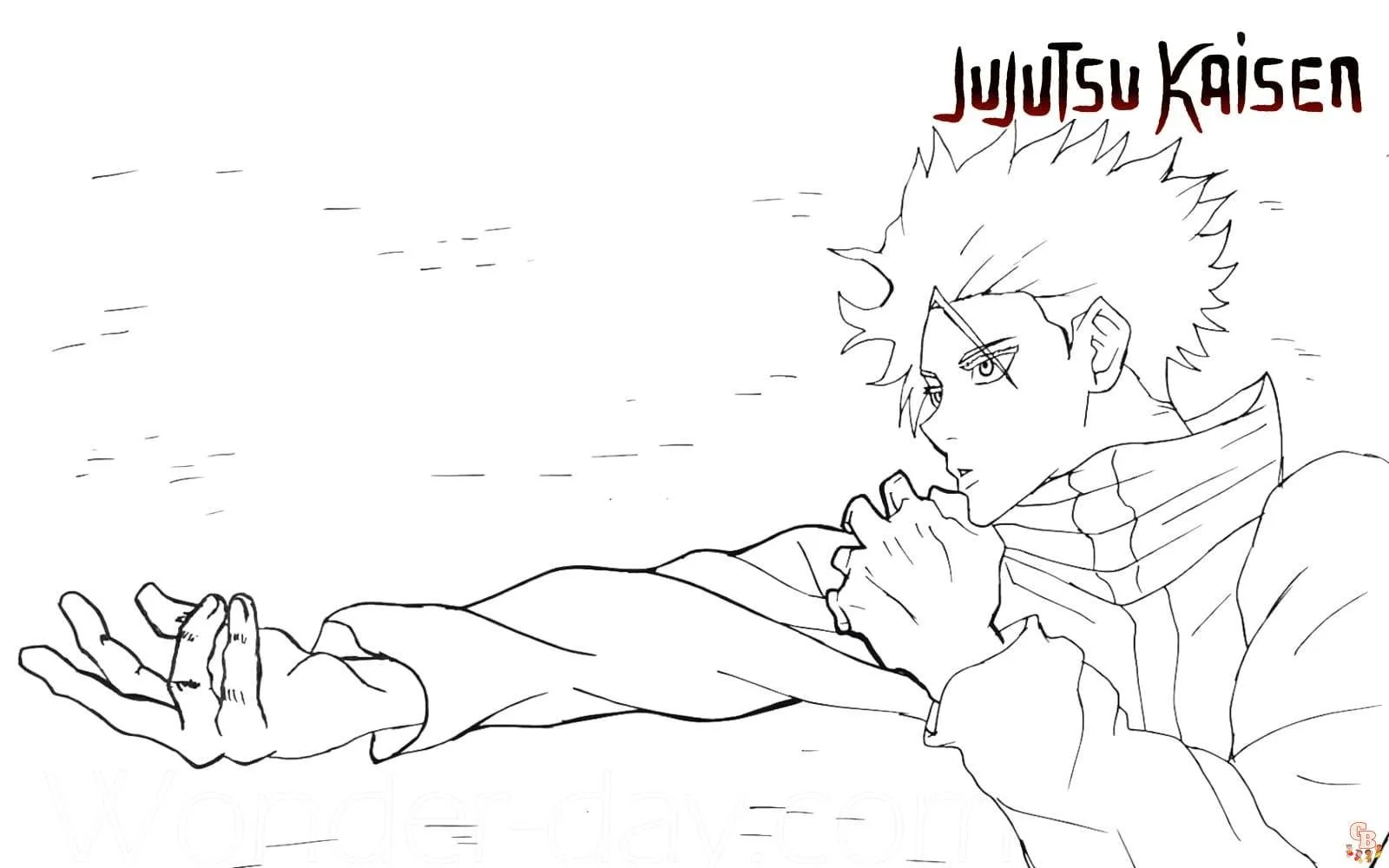 Satoru Gojo Ausmalbilder 21