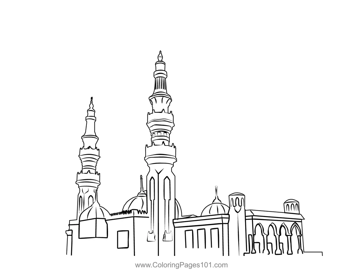 Arabia Saudita Para Colorir
