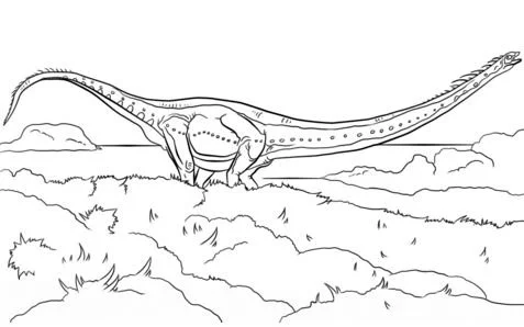 Saurischian Dinosaurs Coloring Pages 15
