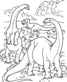Saurischian Dinosaurs Coloring Pages 17