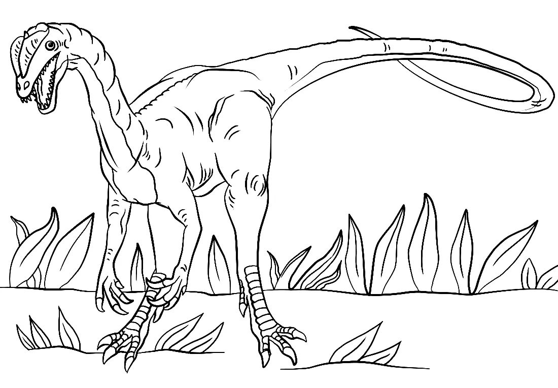 Saurischian Dinosaurs Coloring Pages 2