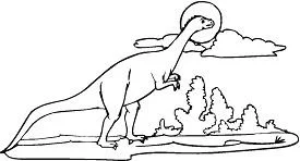 Saurischian Dinosaurs Coloring Pages 27