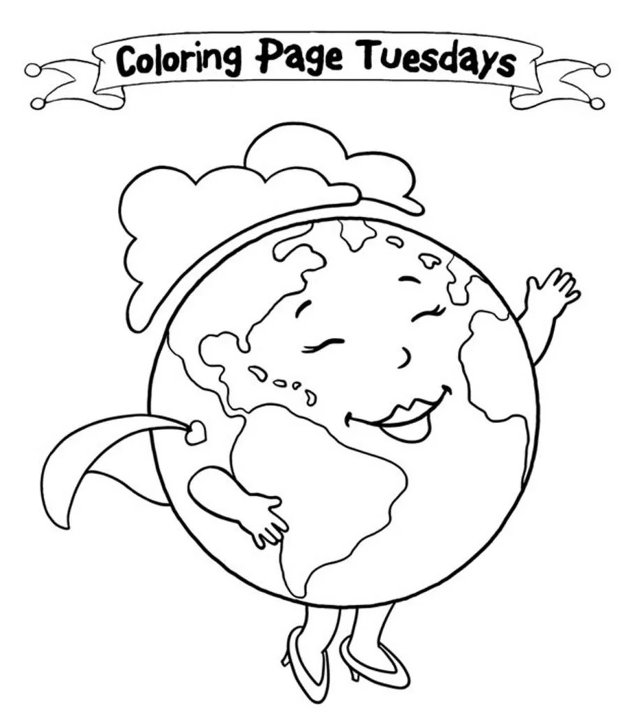 Desenhos de Salve As Paginas Da Terra Para Colorir 52
