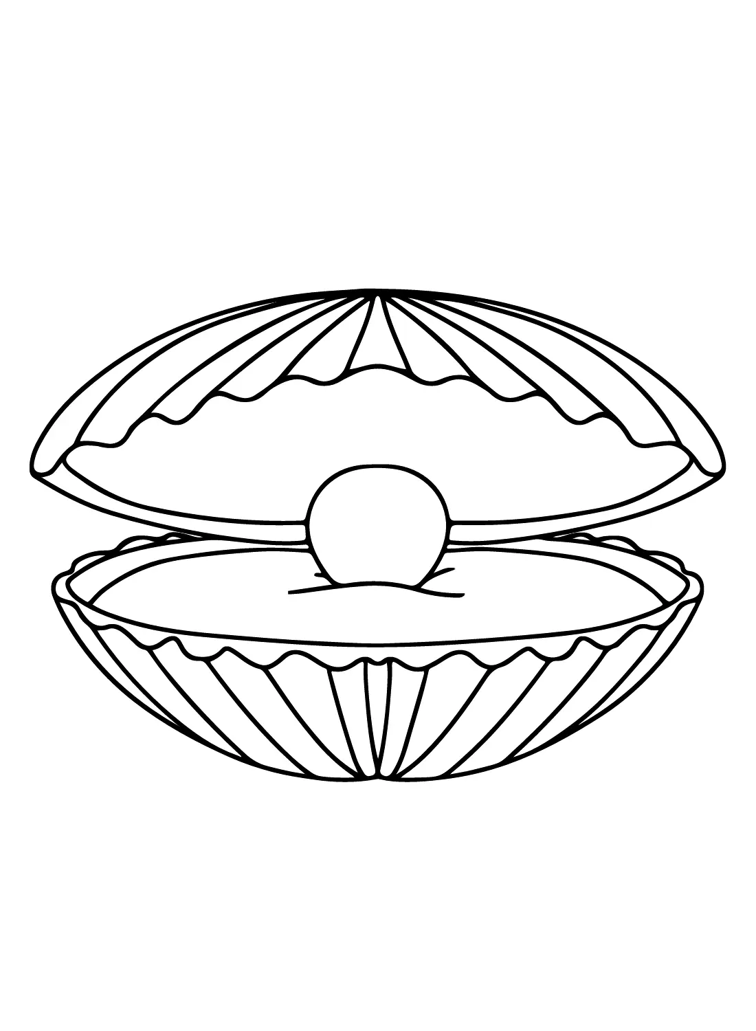 Jakobsmuscheln Ausmalbilder 11