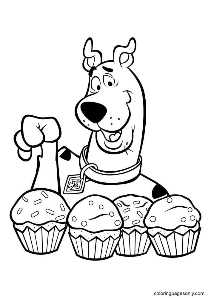 Scooby Doo Ausmalbilder 17