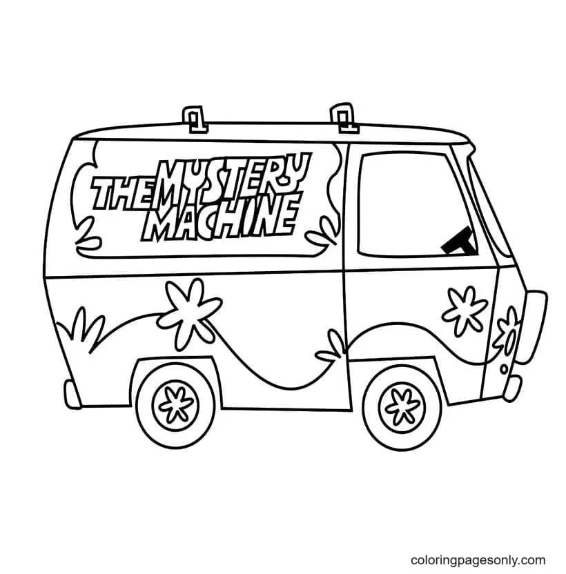 Scooby Doo Ausmalbilder 4