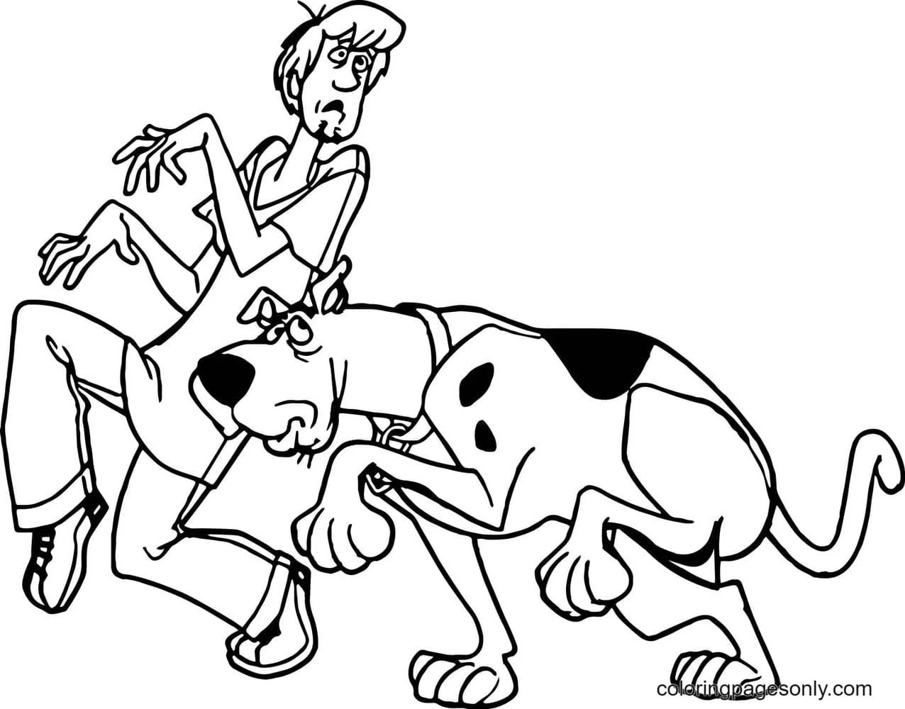 Scooby Doo Ausmalbilder 50
