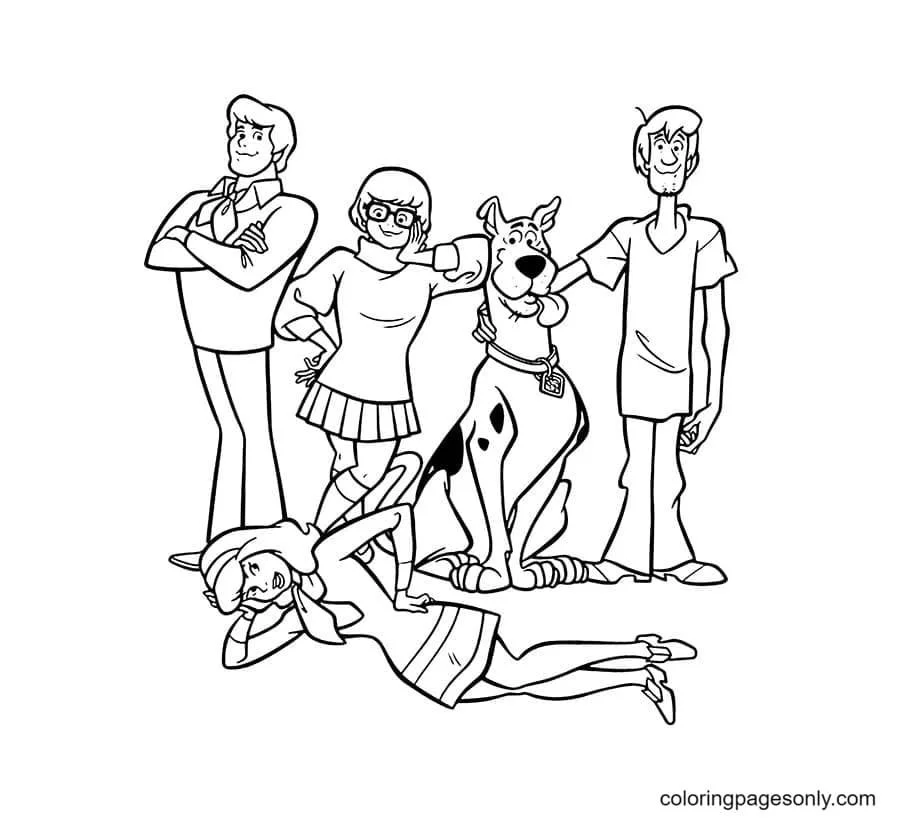Scooby Doo Ausmalbilder 59