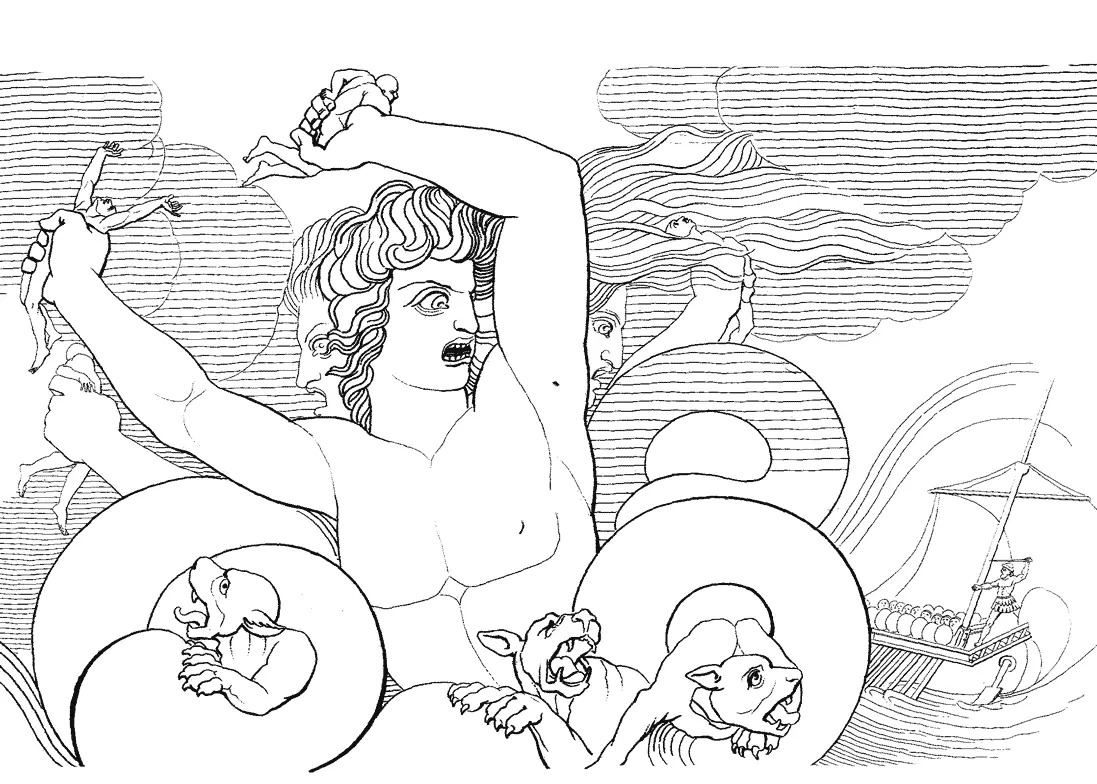 Monstro Marinho Paginas para Colorir 21
