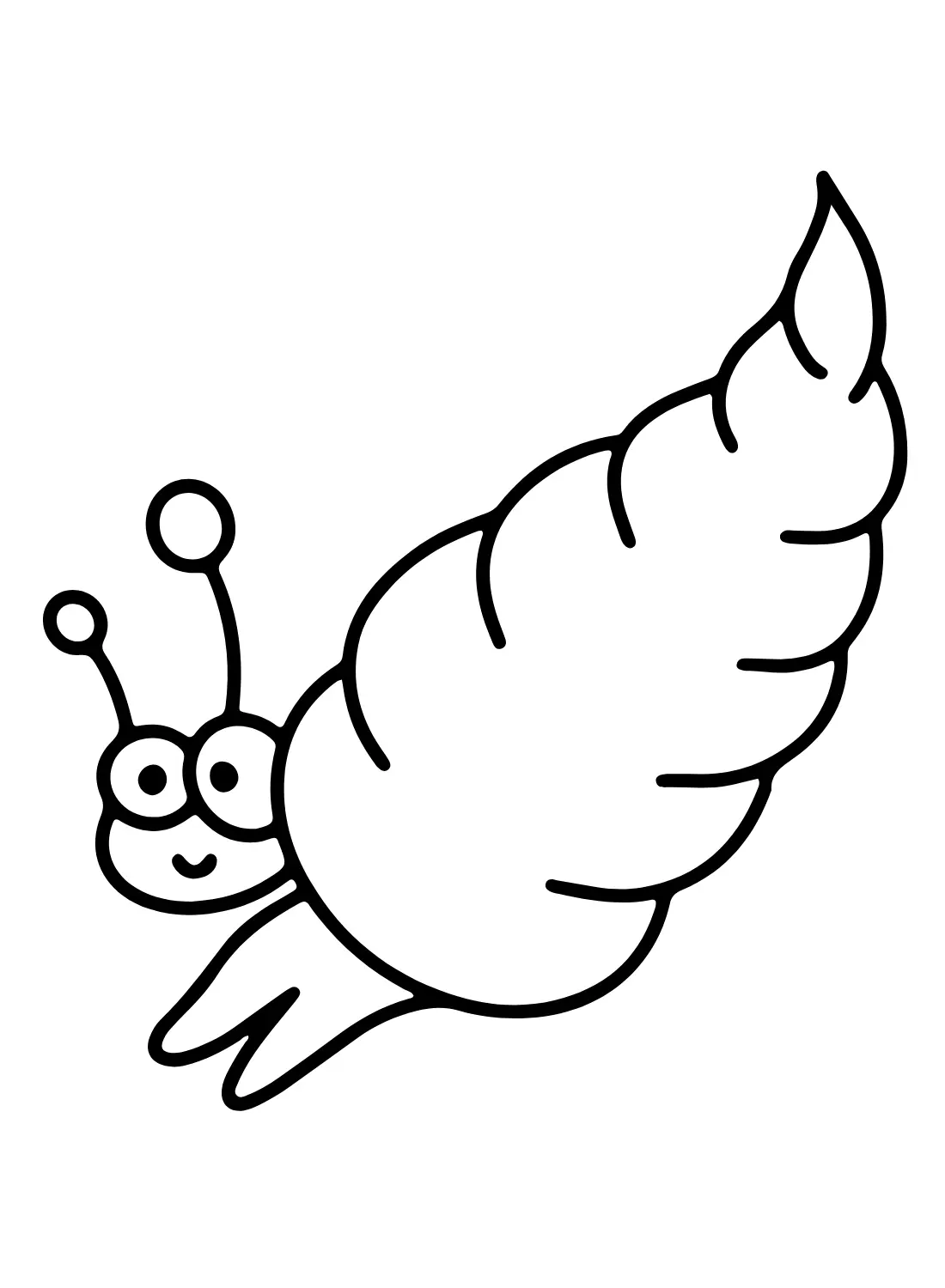 Meeresschnecken Ausmalbilder 7
