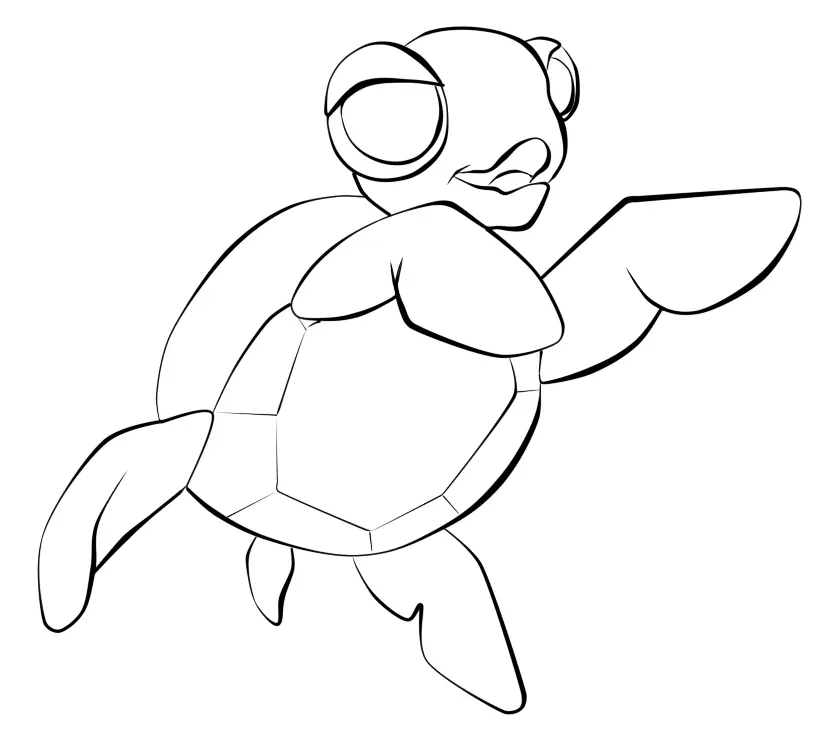 Tortugas Marinas Para Colorear 28
