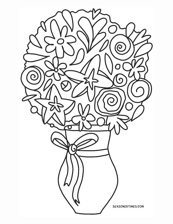 Personas Mayores Para Colorear 9