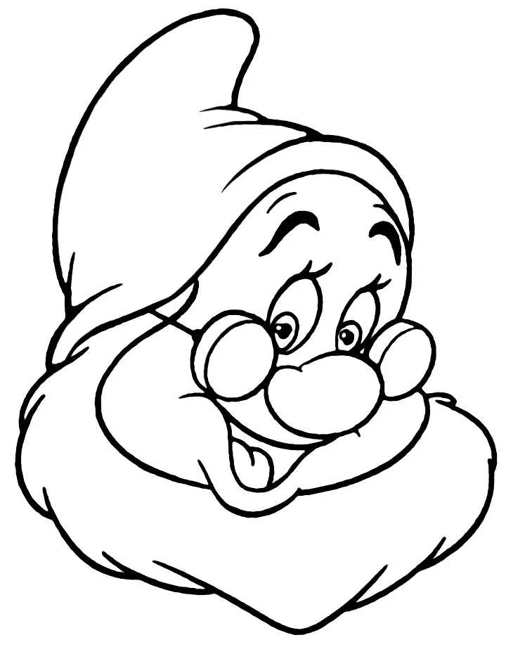 Desenhos de Sete Anoes Para Colorir 29