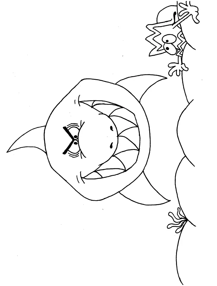 Shark Coloring Pages 1