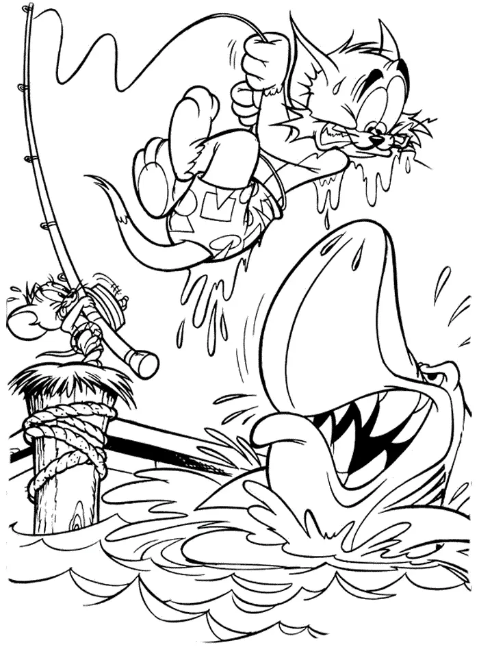 Shark Coloring Pages 31