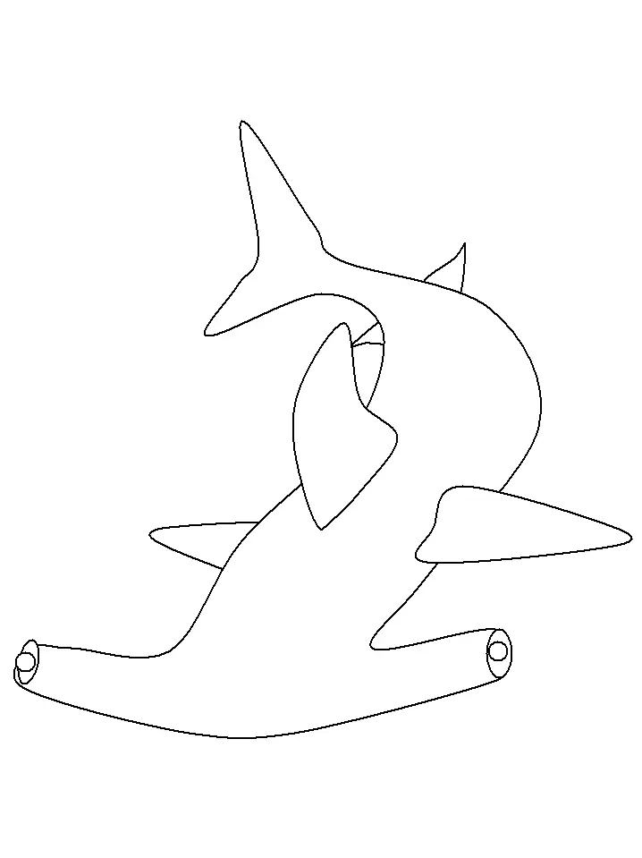 Shark Coloring Pages 45