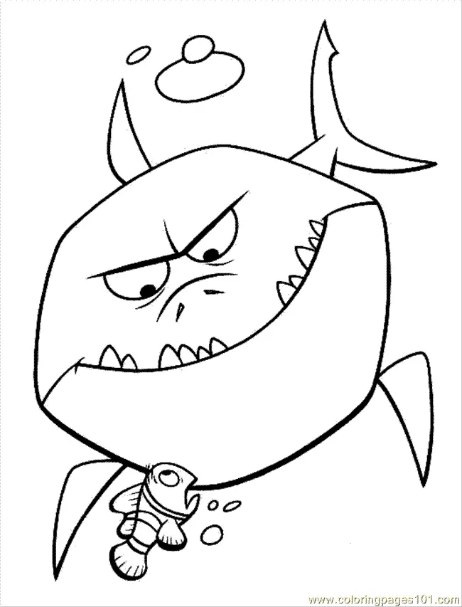 Shark Coloring Pages 52