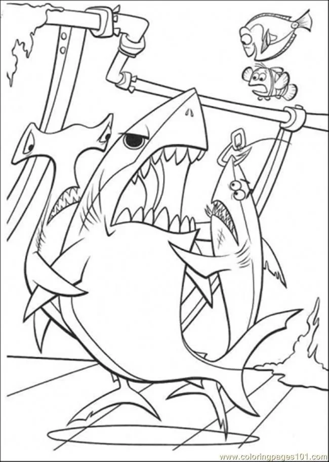 Shark Coloring Pages 64