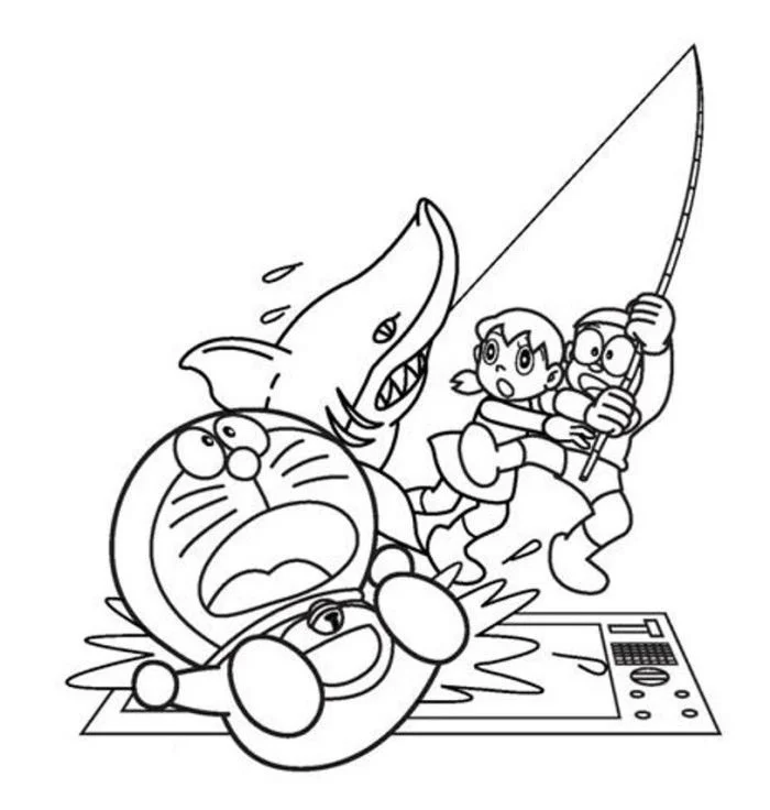 Shark Coloring Pages 82