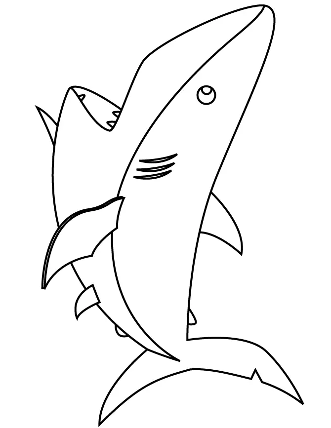 Shark Coloring Pages 86