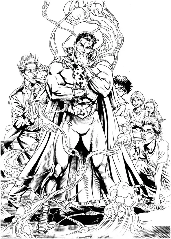 Shazam Para Colorear 11