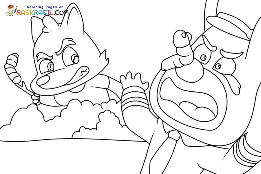 Desenhos de Detetive Labrador Para Colorir 12
