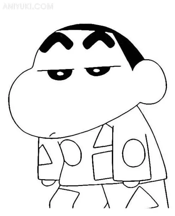 Shin chan Ausmalbilder 16