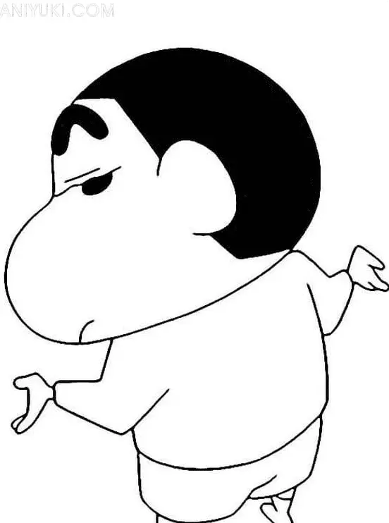 Shin chan Ausmalbilder 19