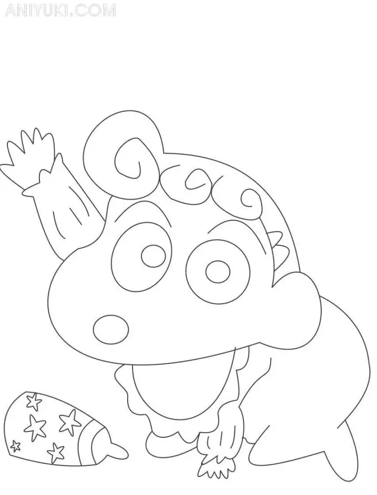 Shin chan Ausmalbilder 26