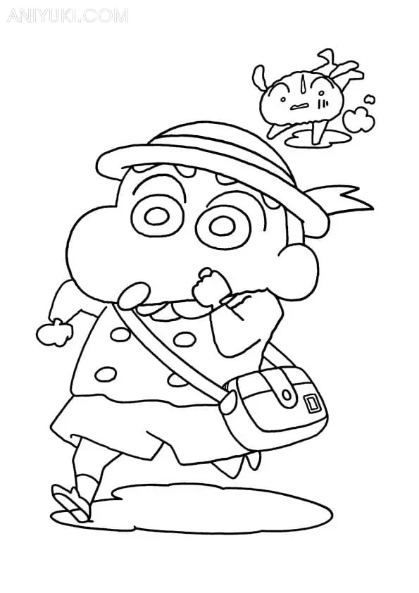Shin chan Ausmalbilder 46