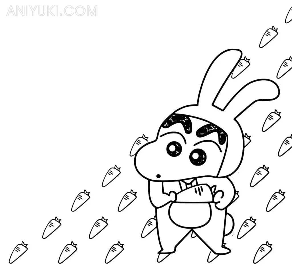 Shin chan Ausmalbilder 48