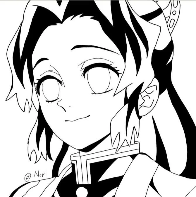 Shinobu Ausmalbilder 13