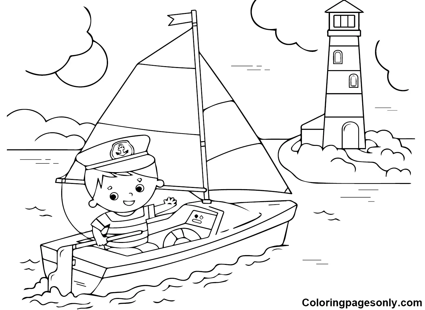 Ship Coloring Pages 11