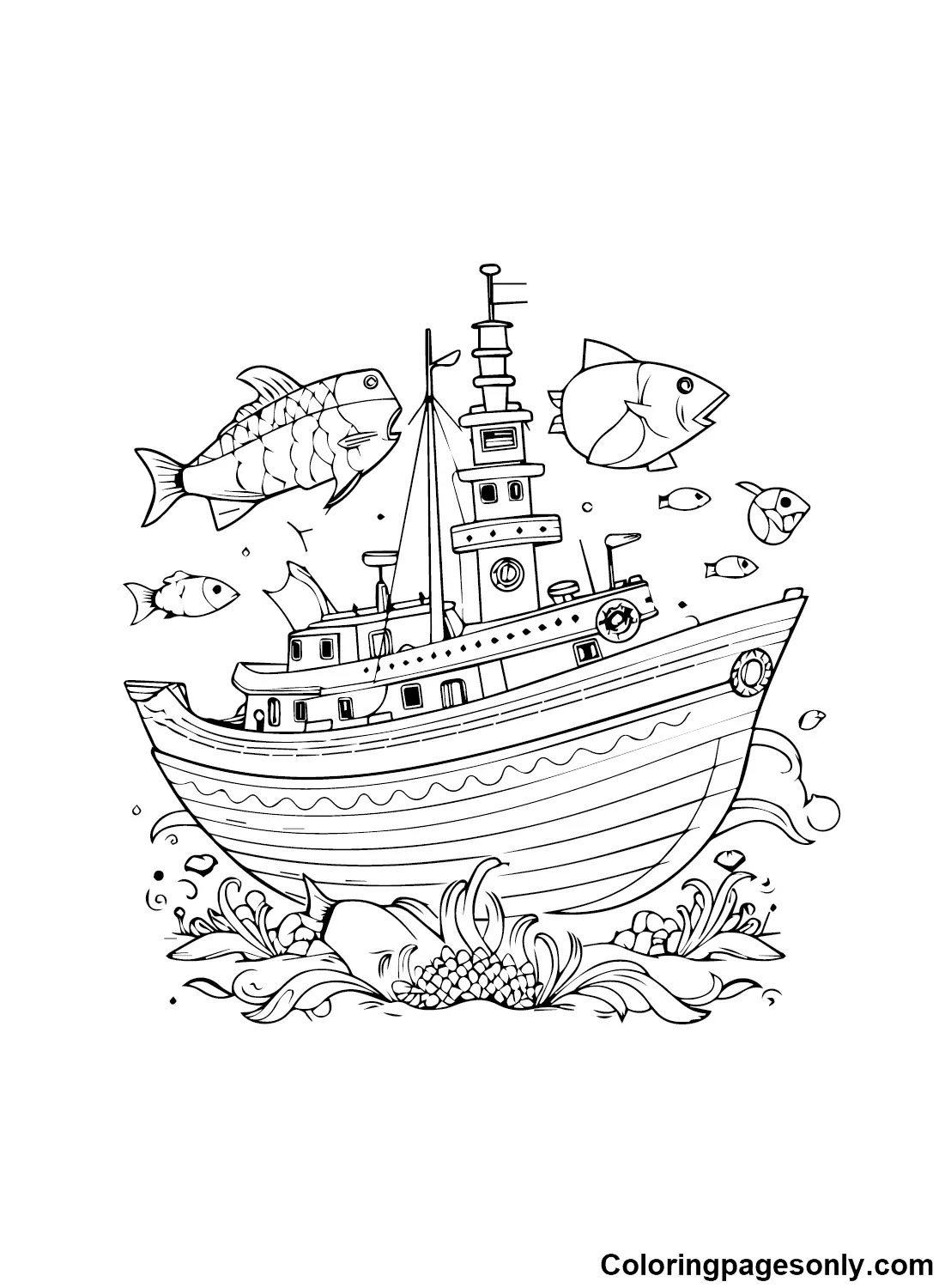 Ship Coloring Pages 16