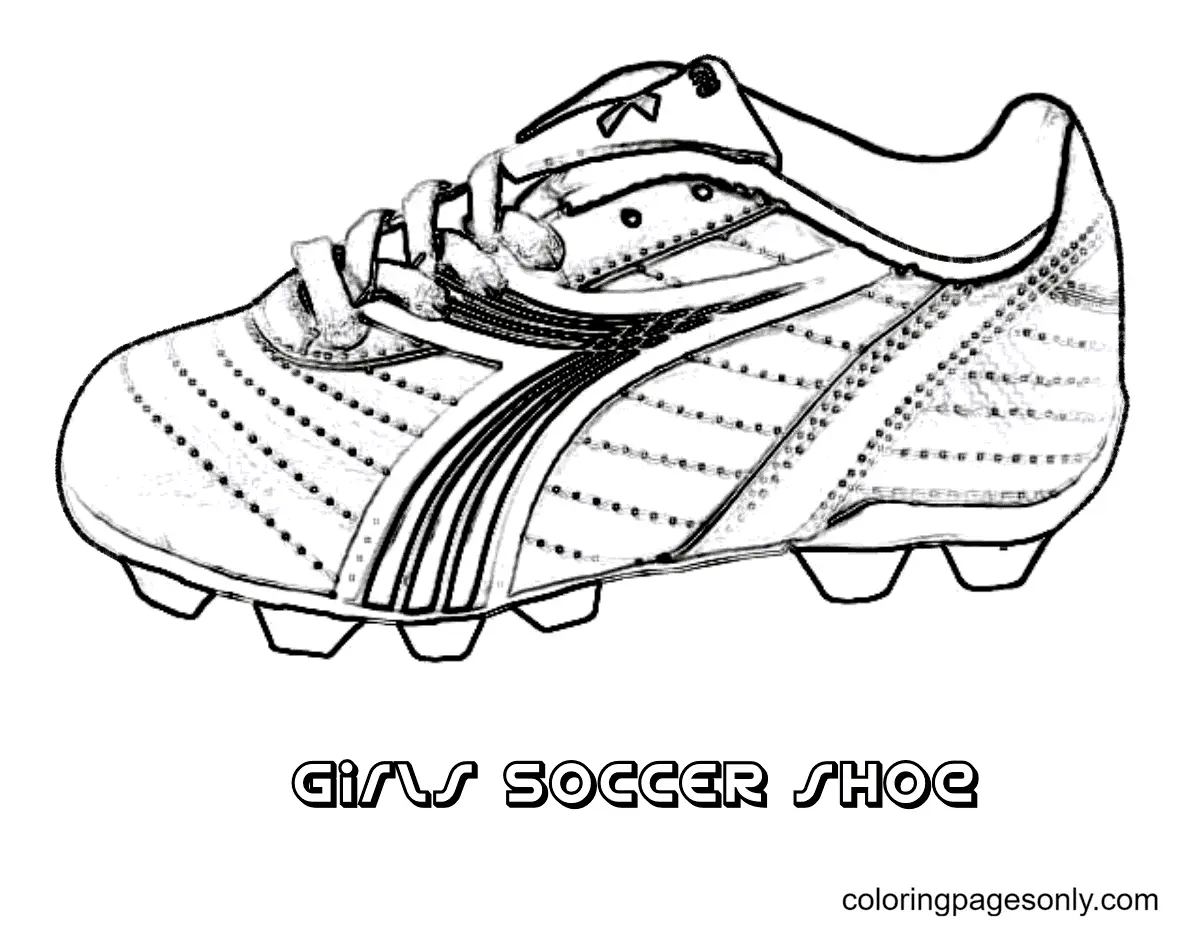 Shoe Coloring Pages 32
