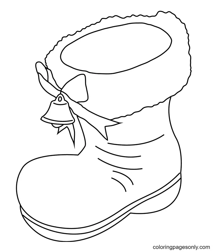 Shoe Coloring Pages 44