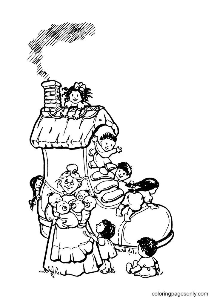 Shoe Coloring Pages 48